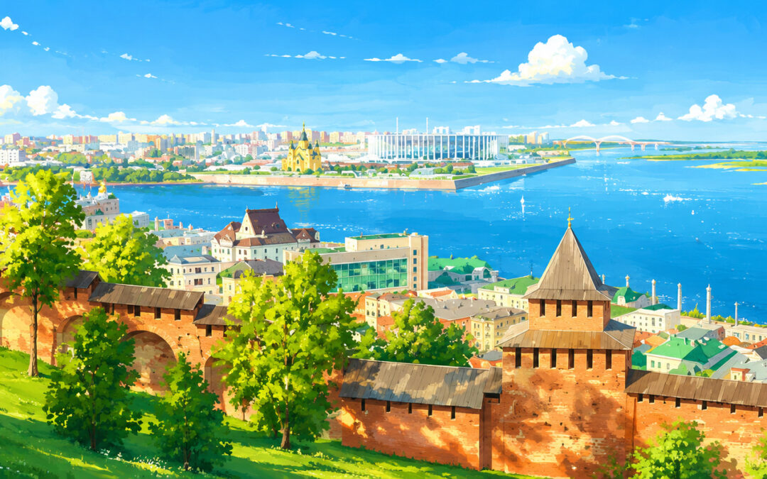 Пешеходный город в жару: как история Нижнего Новгорода влияет на климатическую уязвимость