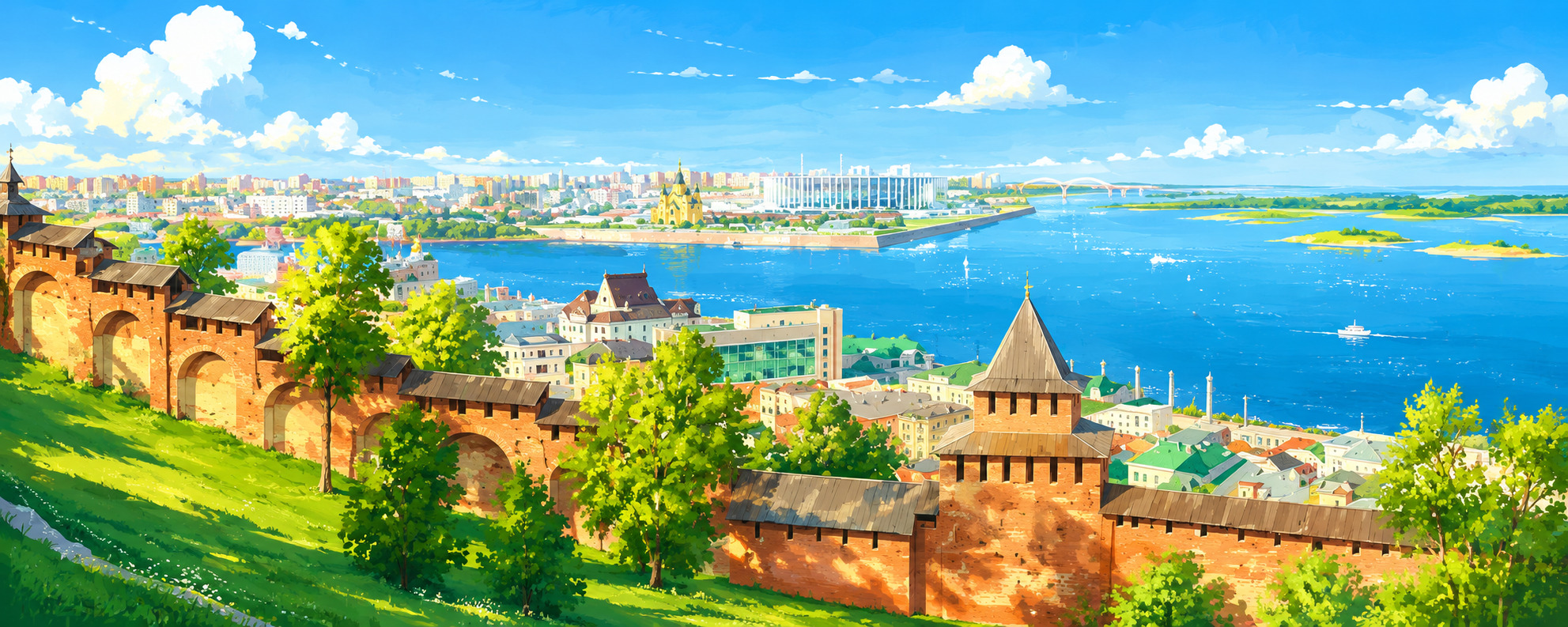 Пешеходный город в жару: как история Нижнего Новгорода влияет на климатическую уязвимость