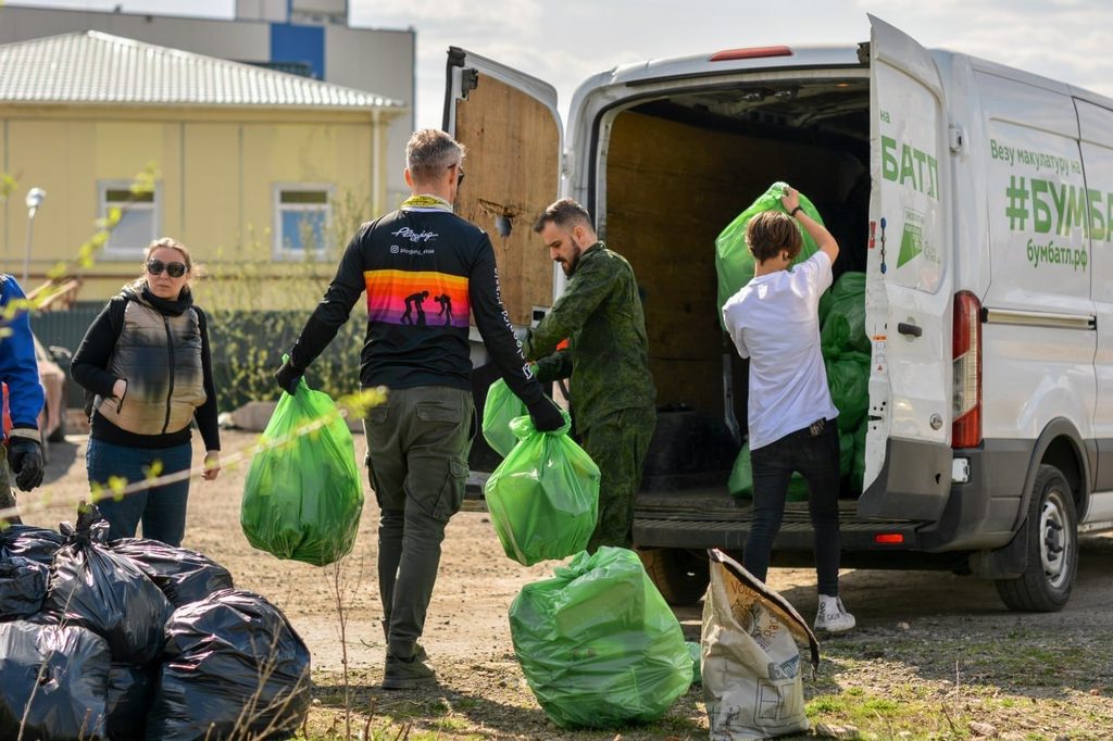 Вывоз собранных отходов требует партнёрства с городскими службами, организаторами или переработчиками. Фото: предоставлено Юлией Гиняевой.